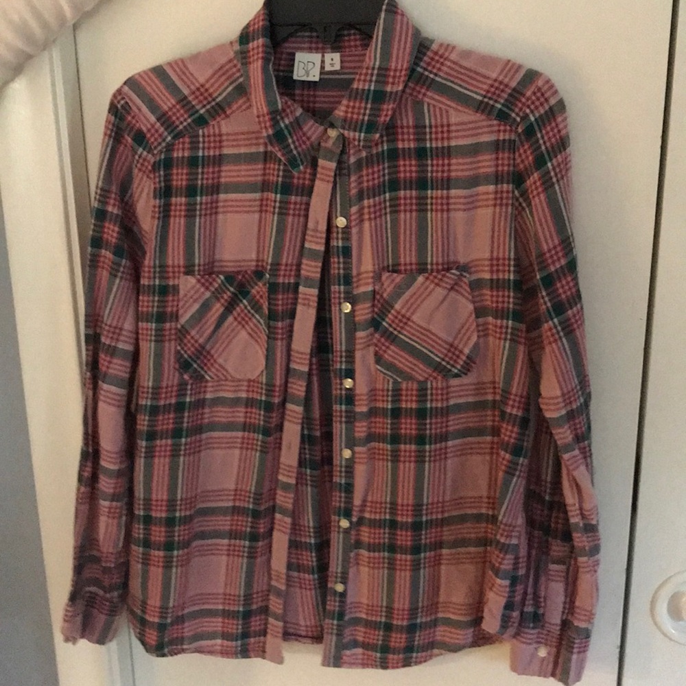 Plaid button down. Originally from Nordstrom!